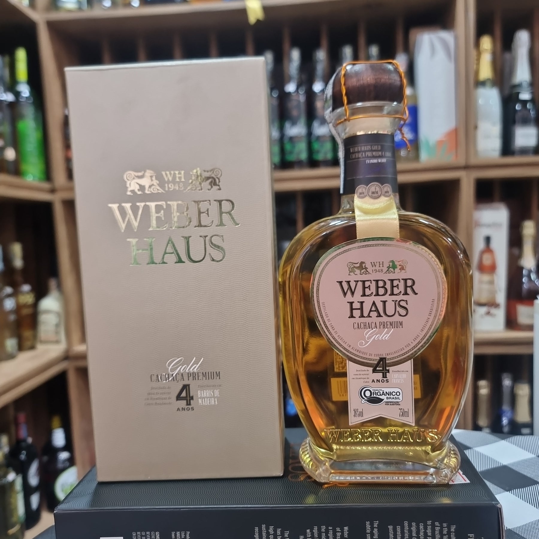 Cachaça weber haus premium gold - My Store