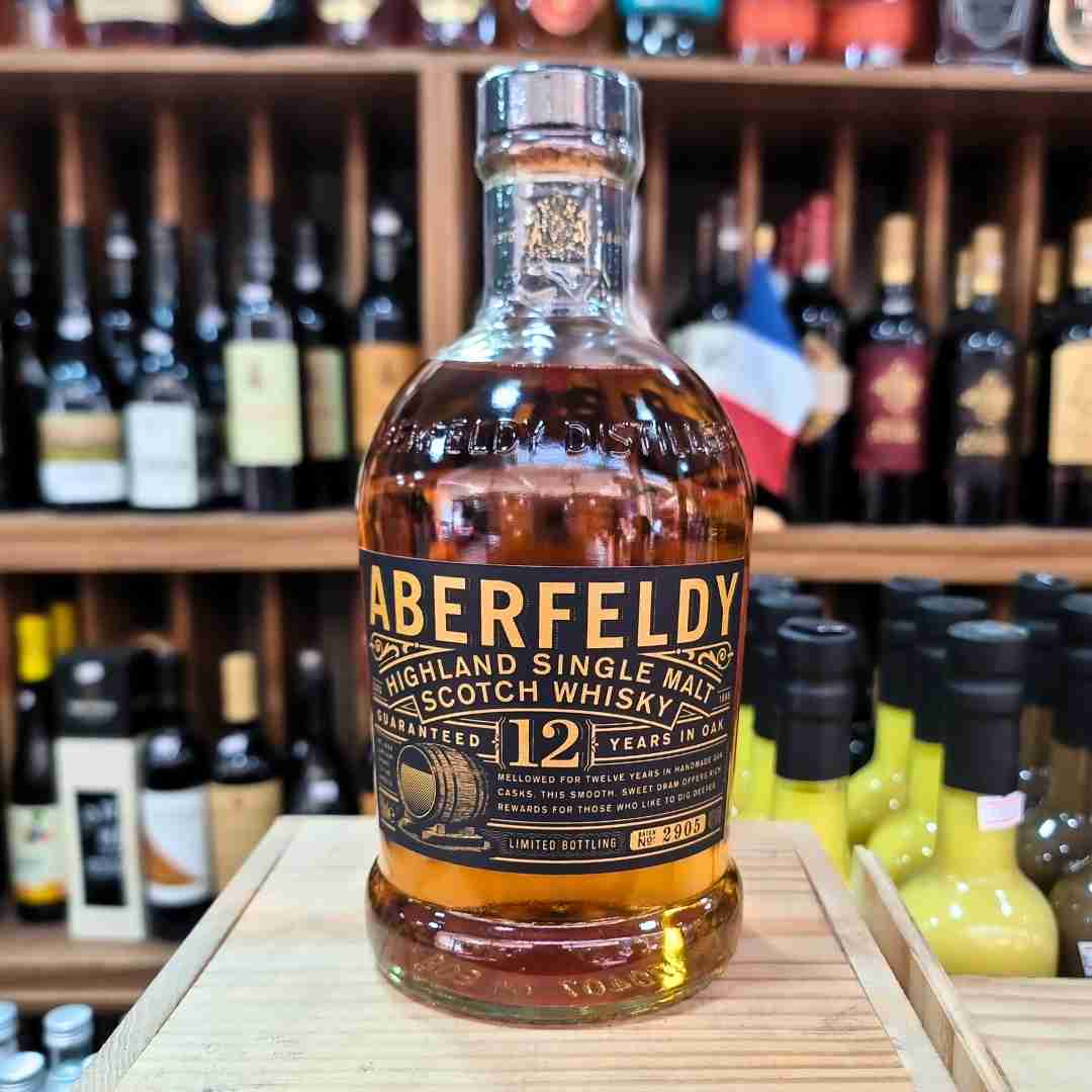 Whisky Aberfeldy Highland Single Malt 12 Anos 750 Ml