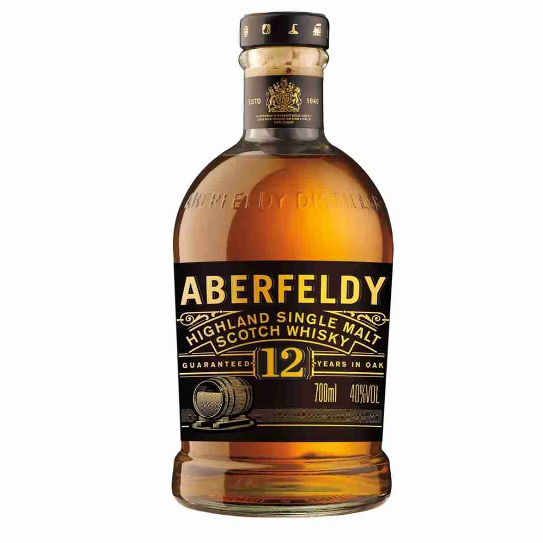 Whisky Aberfeldy Highland Single Malt 12 Anos 750 Ml