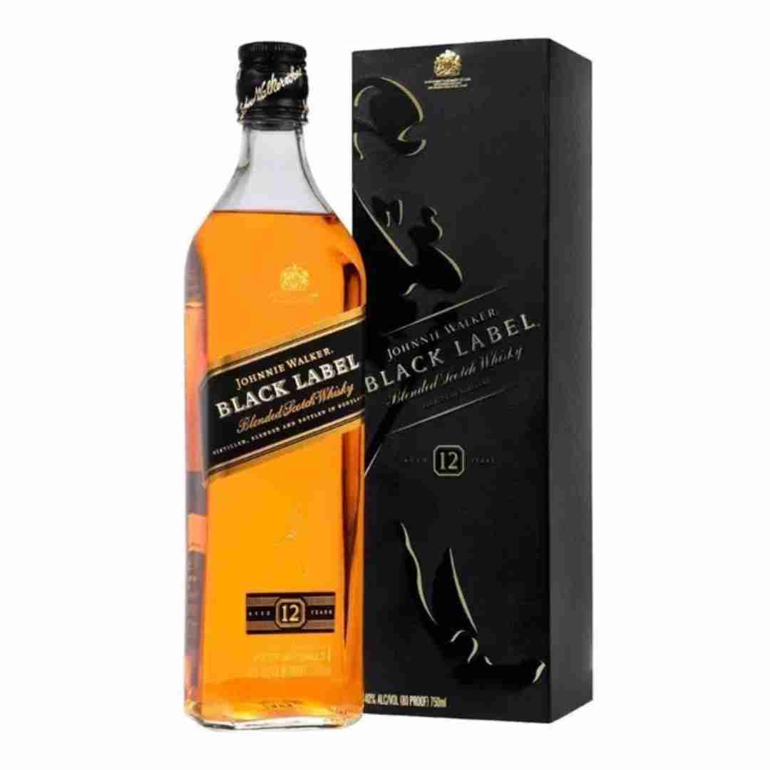 Johnnie Walker whisky black label 1000ml