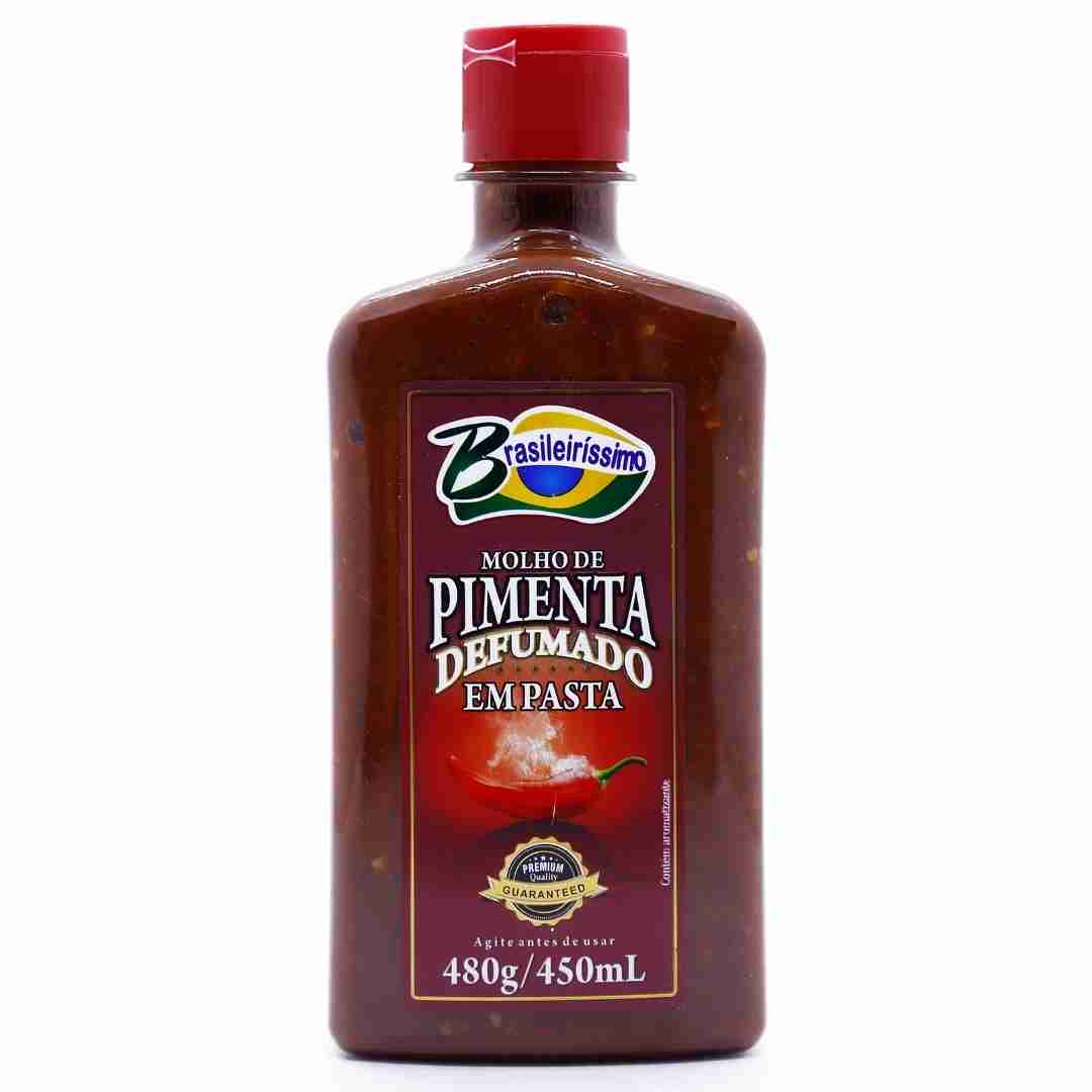 Molho de Pimenta Defumado em Pasta Brasileiríssimo (450ml) - My Store