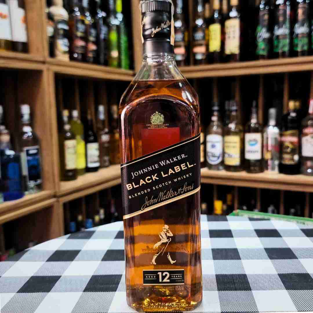 Johnnie Walker whisky black label 1000ml
